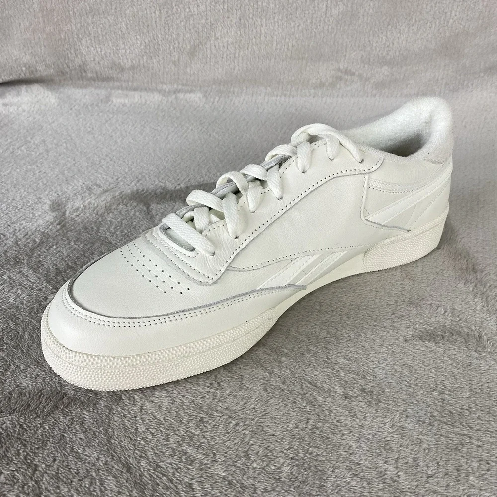 Reebok Club C Revenge Shoes Mens Size 11 Chalk Green Leather Sneaker NEW